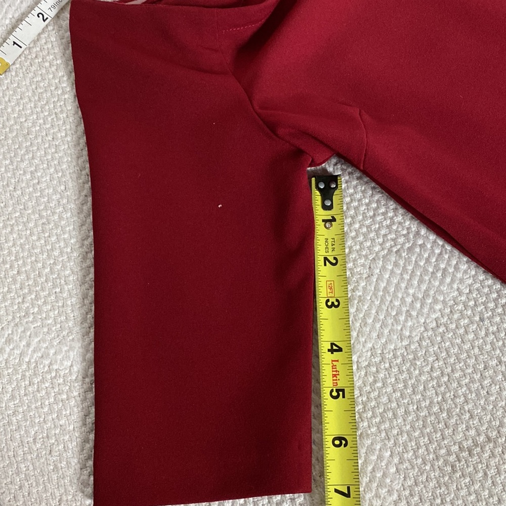 Rinascimento sheath dress scuba crepe, stretchy, 1/4 sleeves body contour Size S - Picture 14 of 15